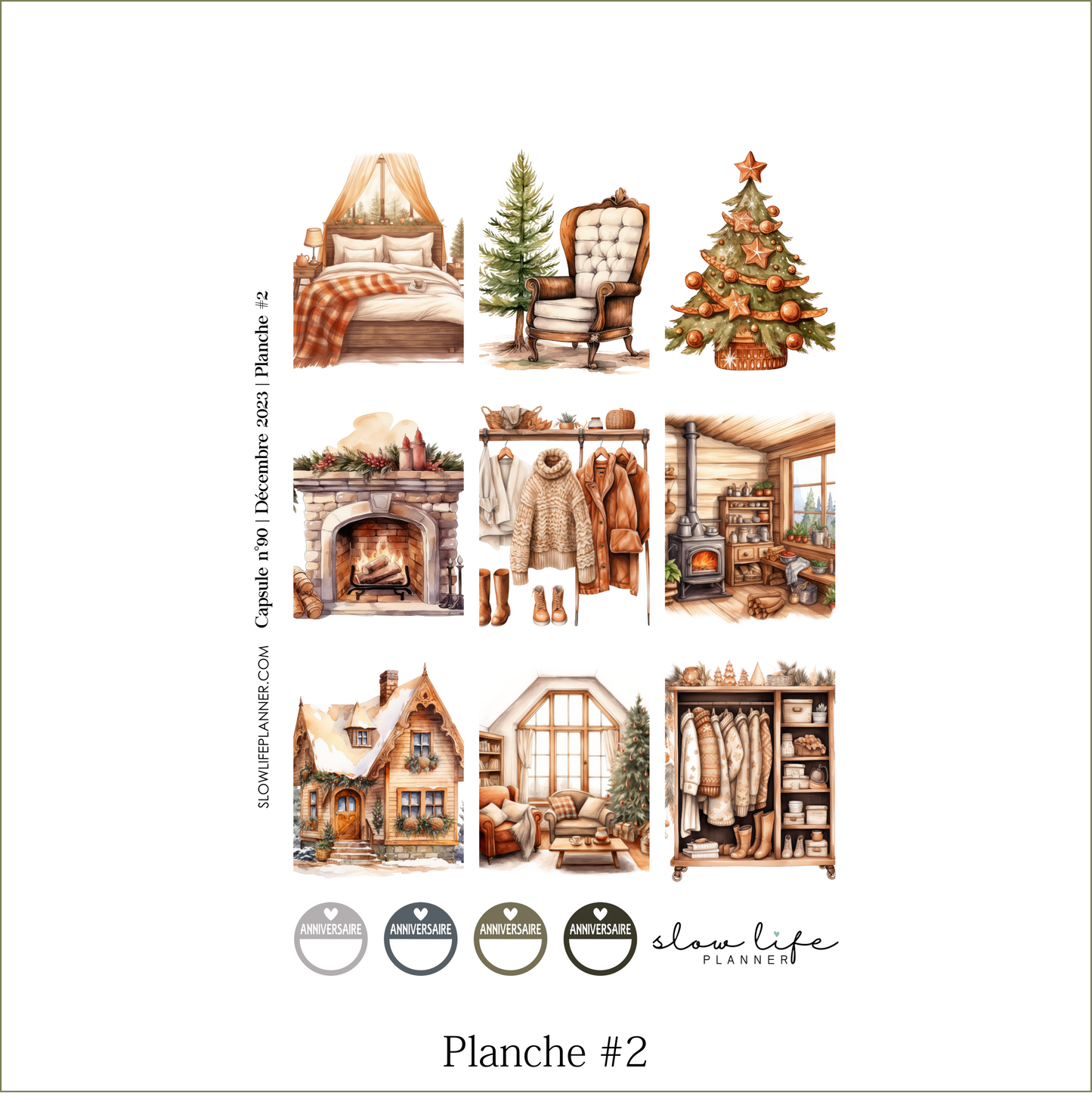 Stickers Box | Capsule n°90 / Décembre 2023