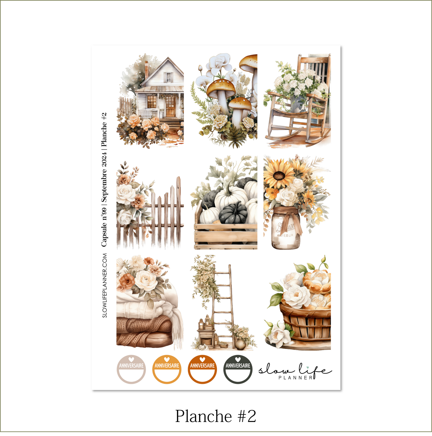 Stickers Box | Capsule n°99 / Septembre 2024