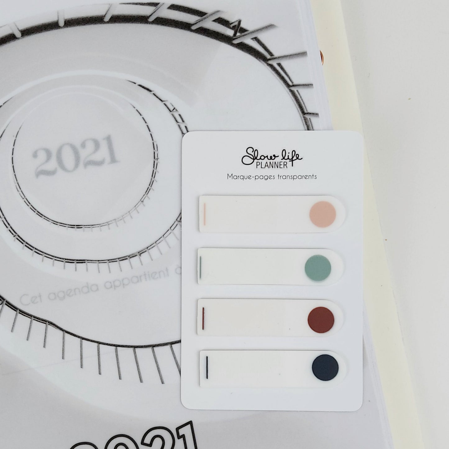 Marque-pages transparents Mix and Match Dots