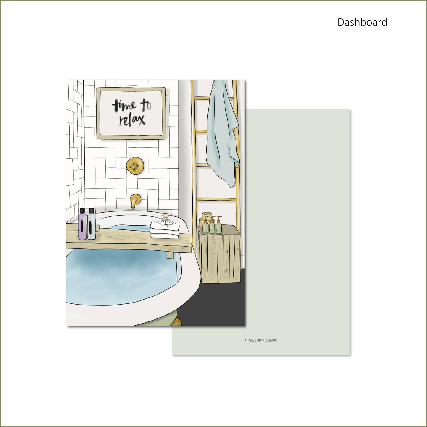 Dashboard "Time to relax"