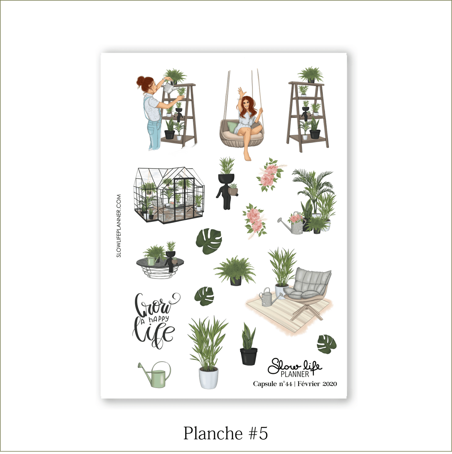 Stickers Box | Capsule n°44 / Février 2020 - Slow Life Planner