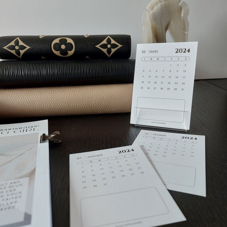 Cartes de planner 2024