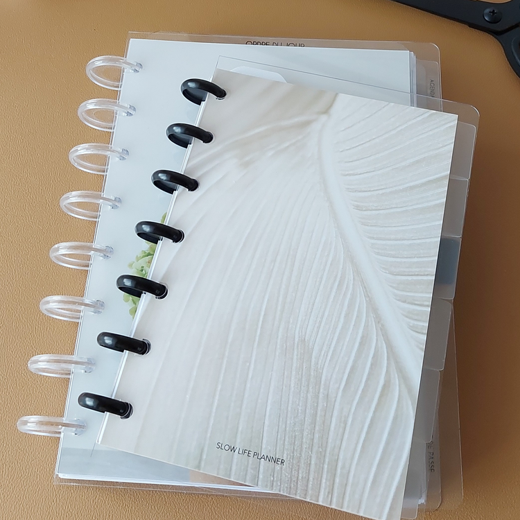 Set de couvertures pour discbound planner