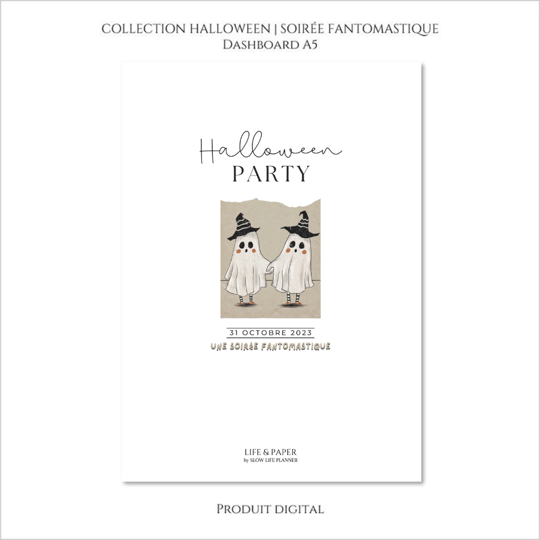 Halloween Dashboard digital à télécharger