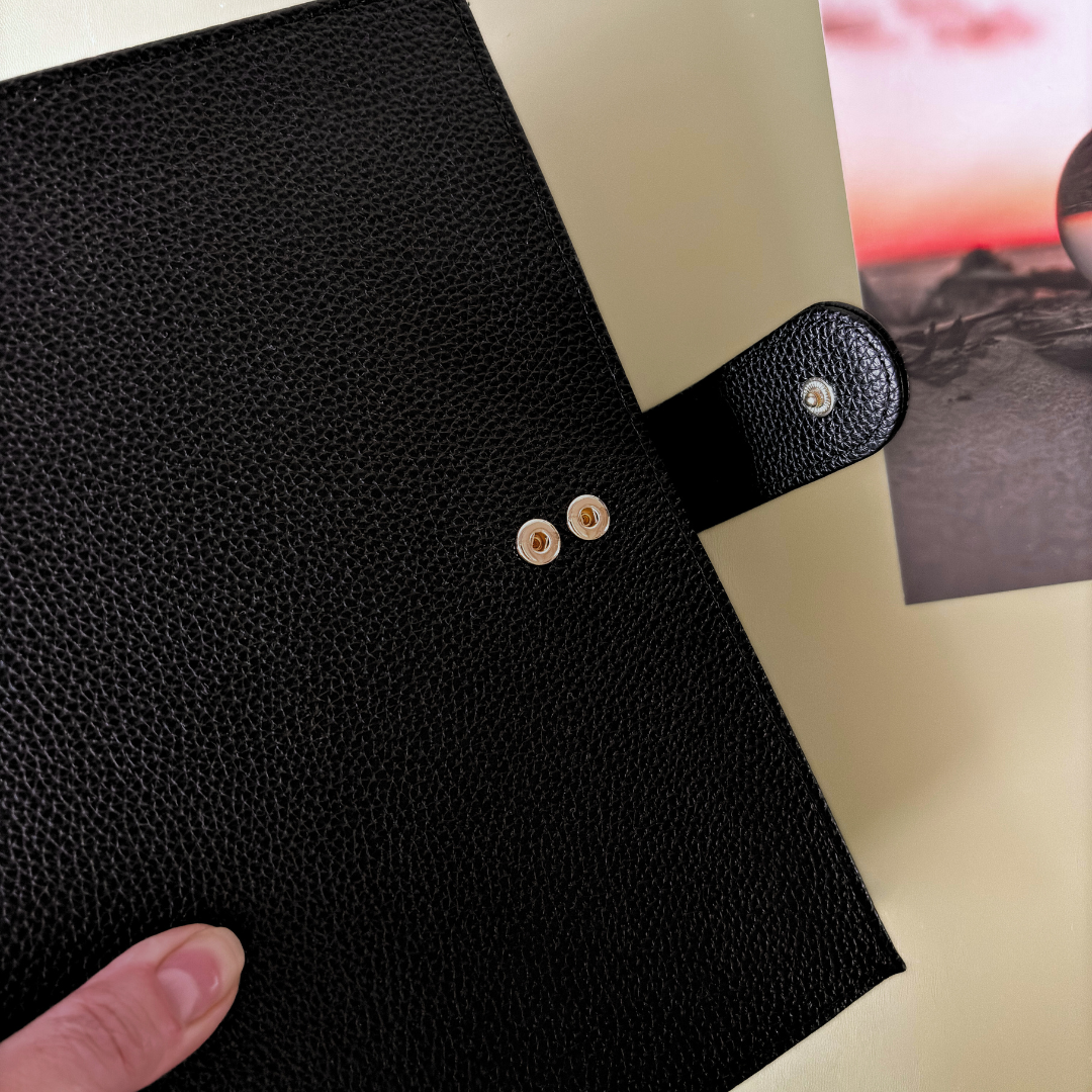 Couverture Agenda Uniq - Noir