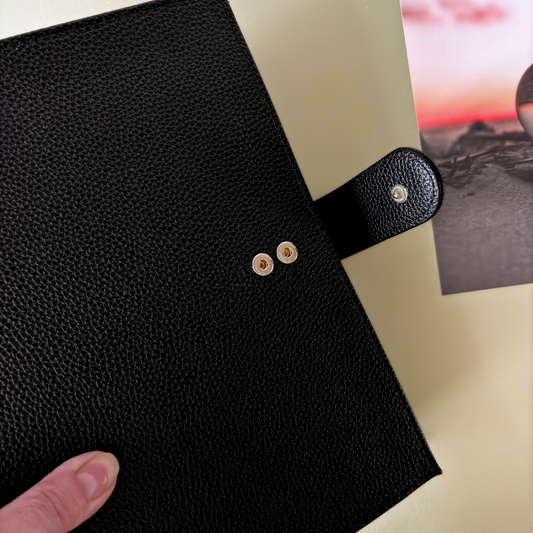 Couverture Agenda Uniq - Noir