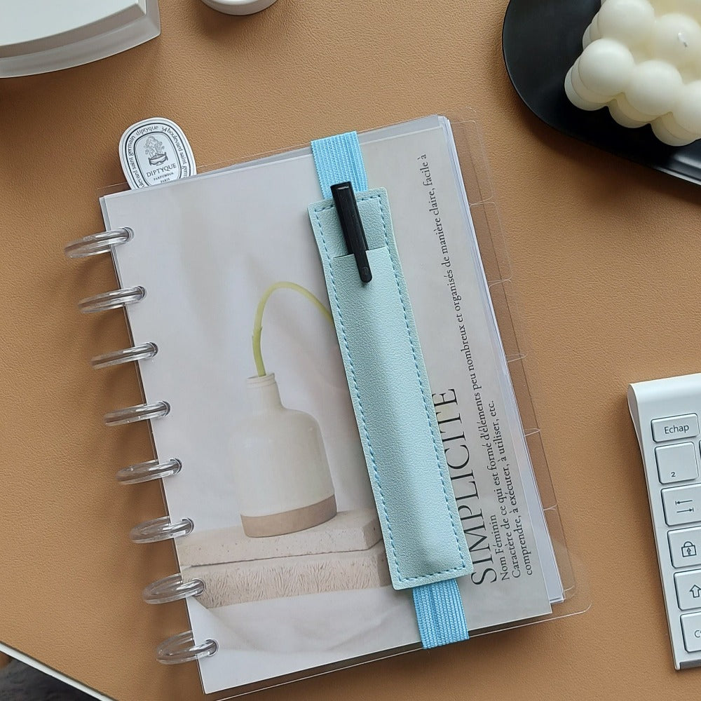Etui porte stylo bande élastique