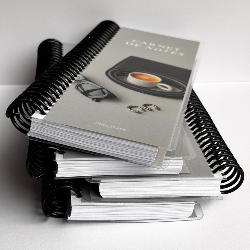 Carnet de notes étroit