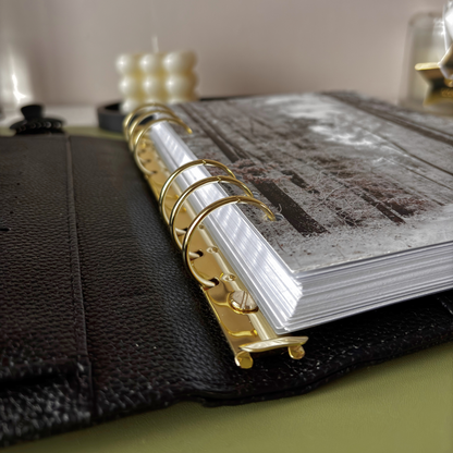 Couverture Agenda Uniq - Noir