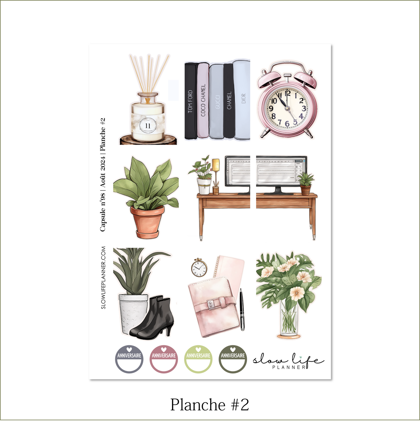 Stickers Box | Capsule n°98 / Août 2024