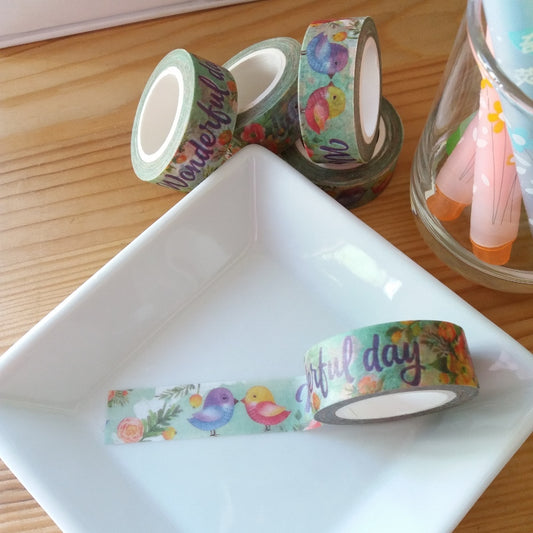 Washi tape Oiseaux