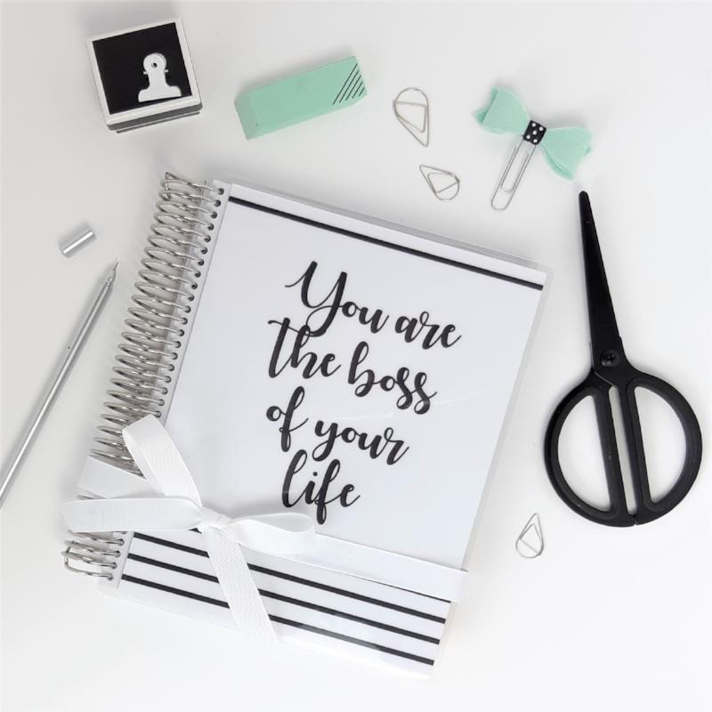 Slow Life Planner Couverture interchangeable Boss of your life