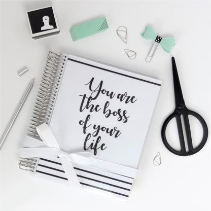 Slow Life Planner Couverture interchangeable Boss of your life