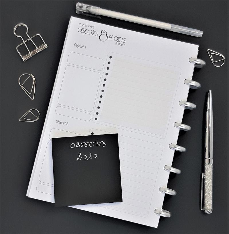 Bloc notes adhésives repositionnables noires - Black sticky notes