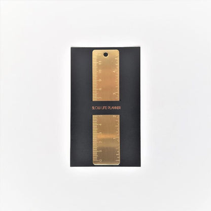 Jolie règle en laiton de 12 cm