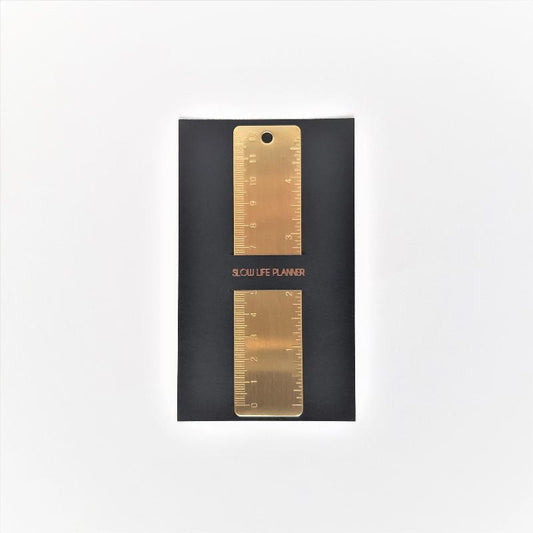 Jolie règle en laiton de 12 cm