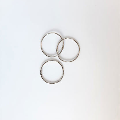 Lot de 3 anneaux brisés - Slow Life Planner