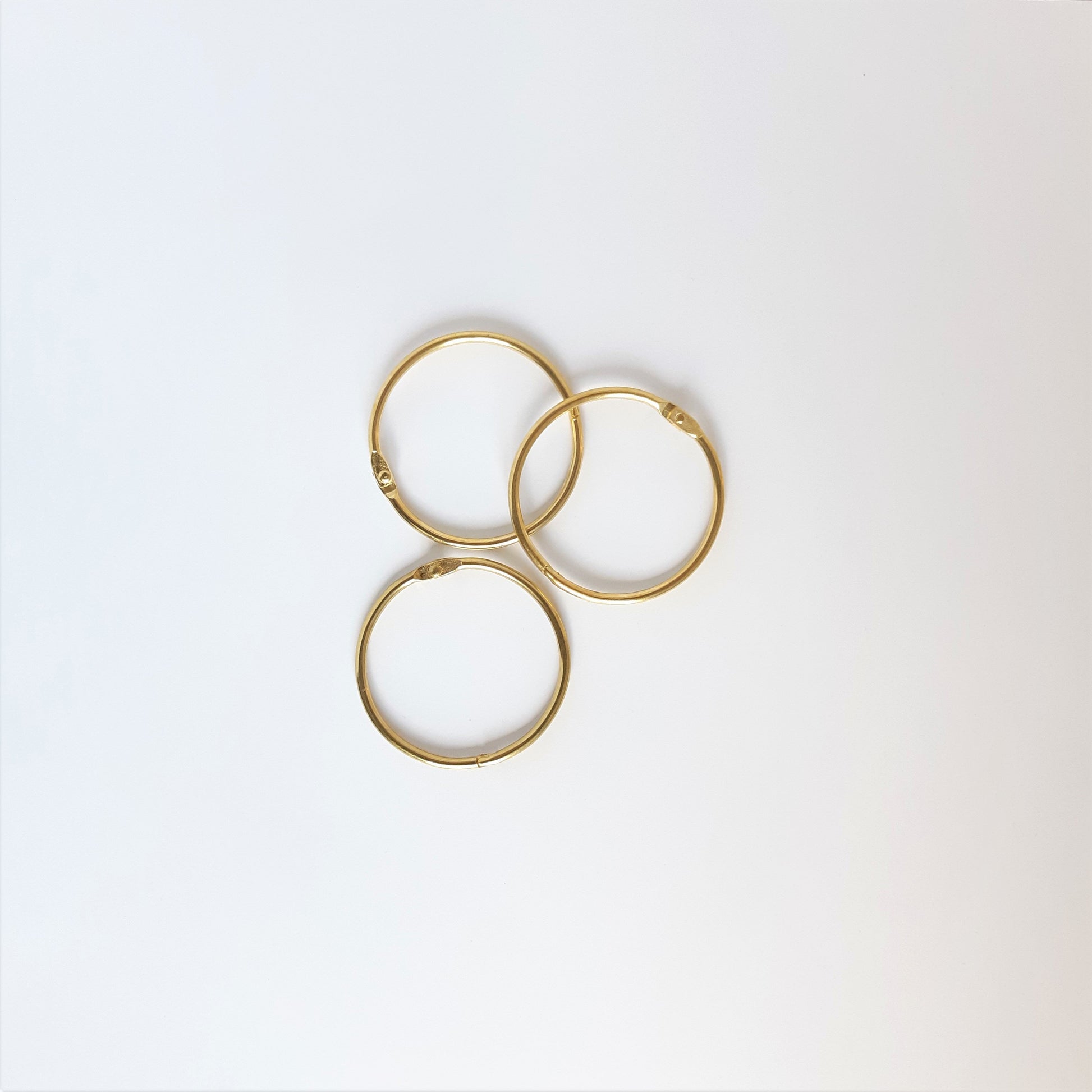 Lot de 3 anneaux brisés - Slow Life Planner