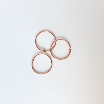 Lot de 3 anneaux brisés - Slow Life Planner