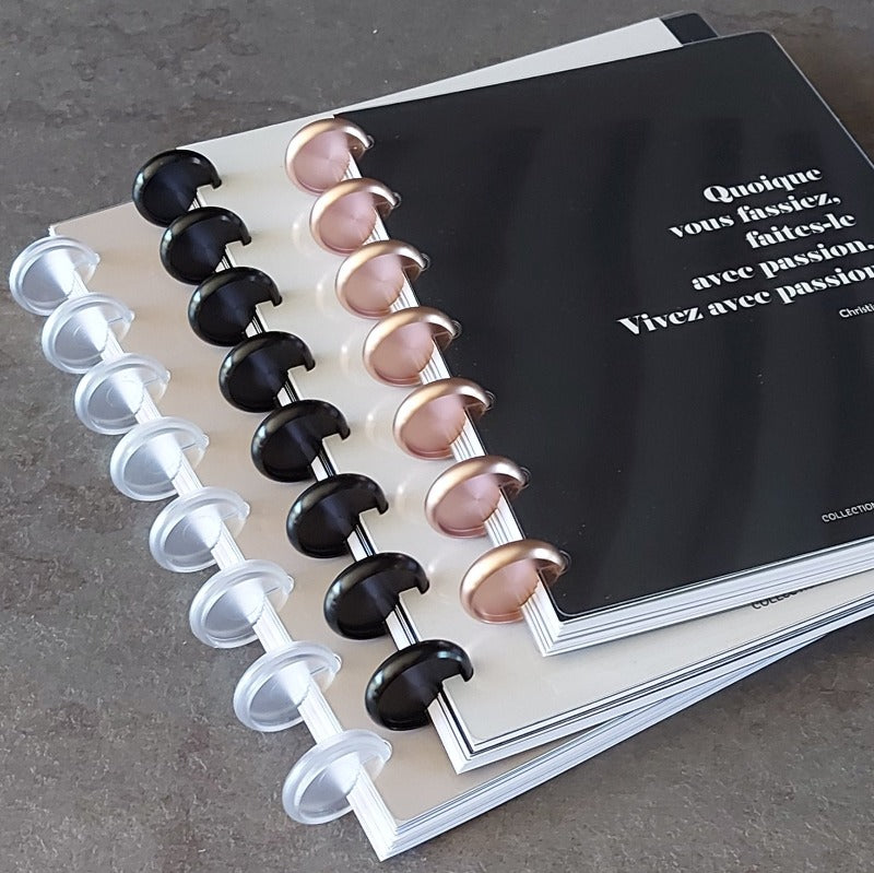 Discs aluminium pour system discbound happy planner