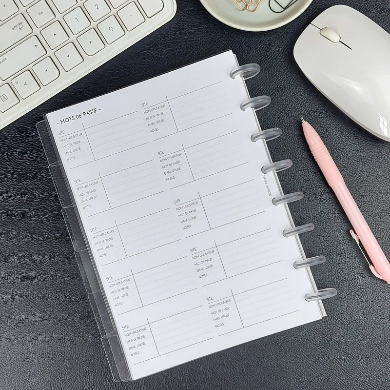 insert mots de passe