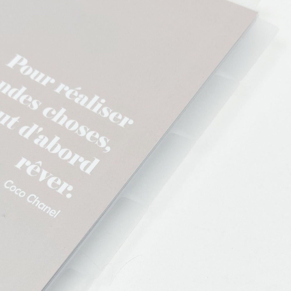 Intercalaires 6 touches givrés