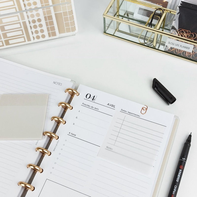 transparent sticky notes