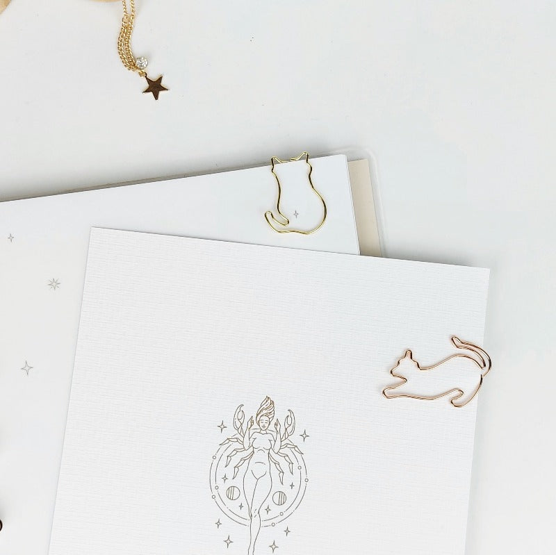 trombone chat - cat paperclip