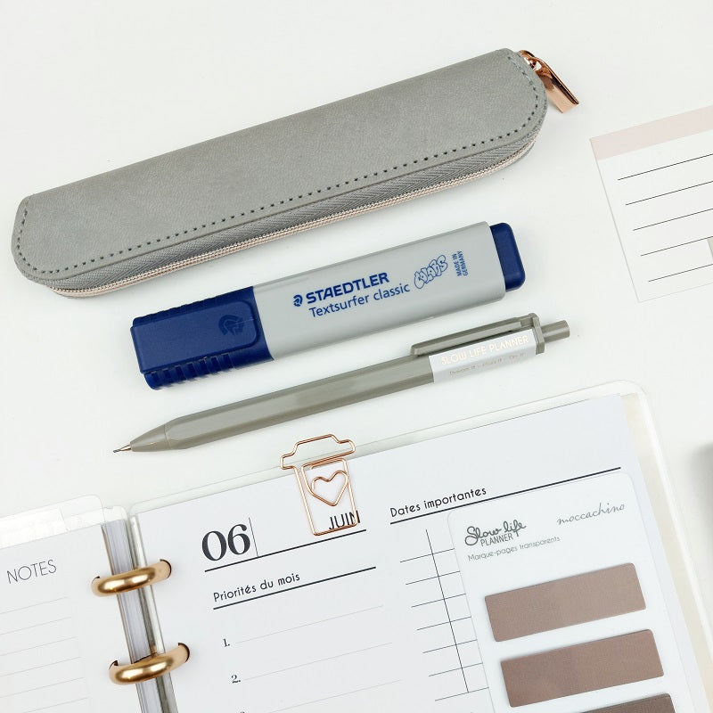 trombone mug à café - coffee paperclip rose gold