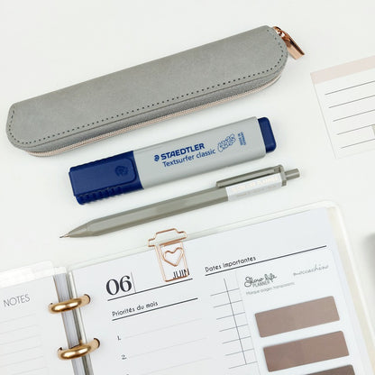 trombone mug à café - coffee paperclip rose gold