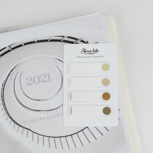 Marque-pages transparents Camel Dots