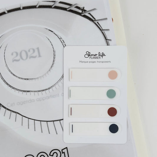 Marque-pages transparents Mix and Match Dots