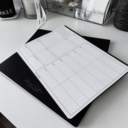 Bloc note hebdomadaire luxe