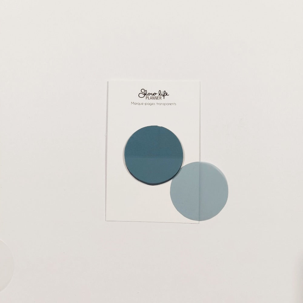 Mini notes adhésives rondes