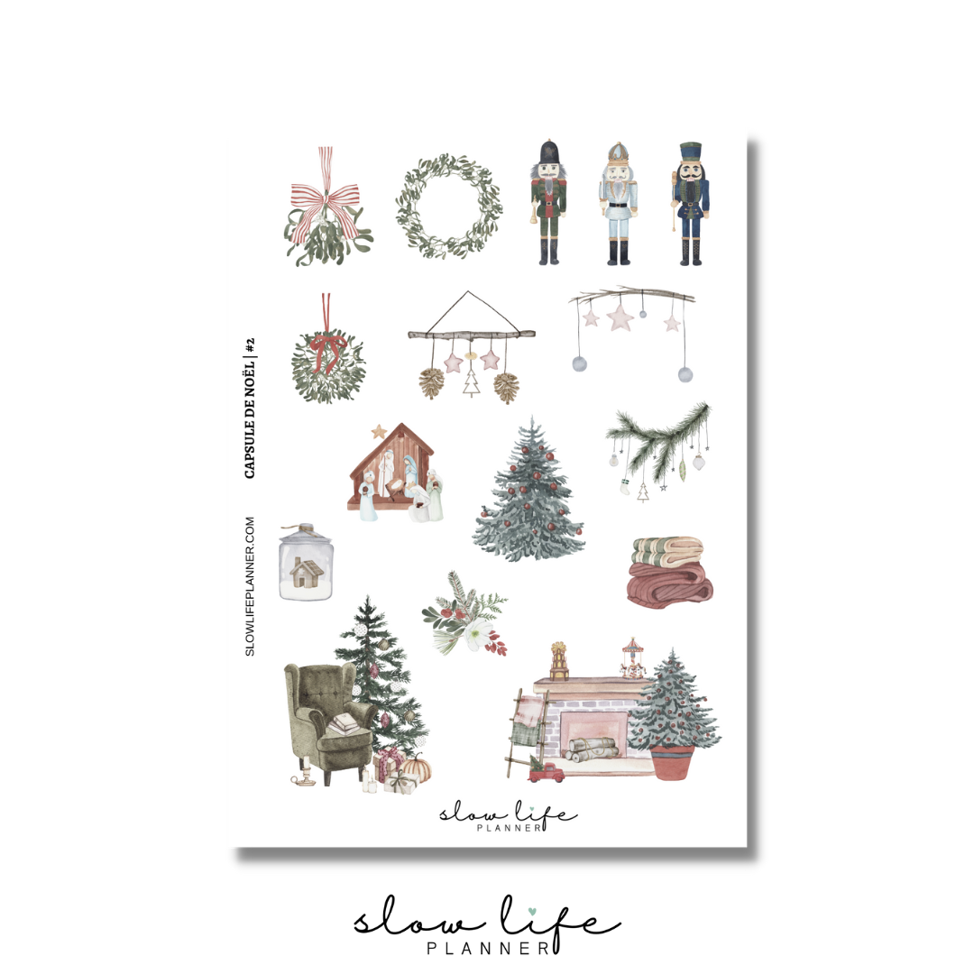 Stickers Capsule de Noël | #2