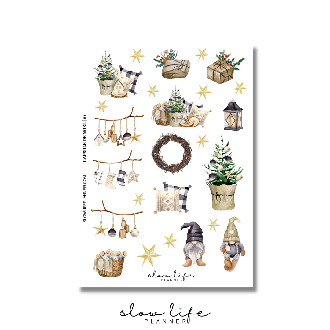 Stickers Capsule de Noël | #3