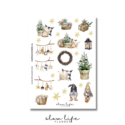 Stickers Capsule de Noël | #3