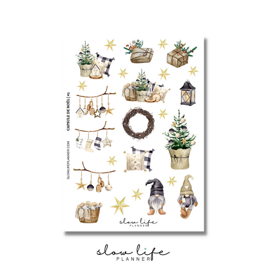 Stickers Capsule de Noël | #3