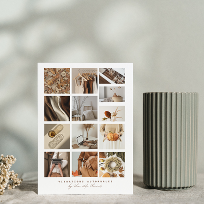 Freebie dashboard vibrations automnales