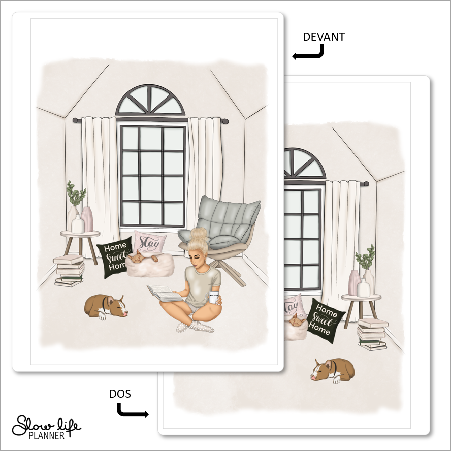 Set de 2 couvertures interchangeables Cozy