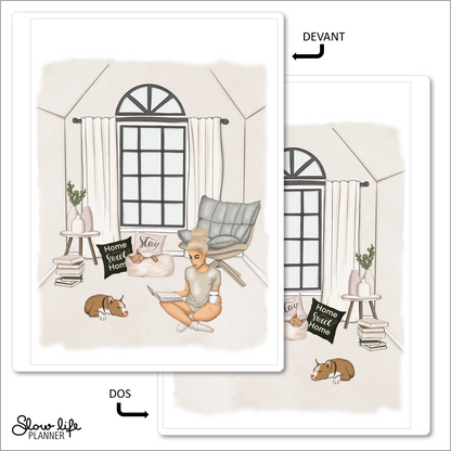 Set de 2 couvertures interchangeables Cozy