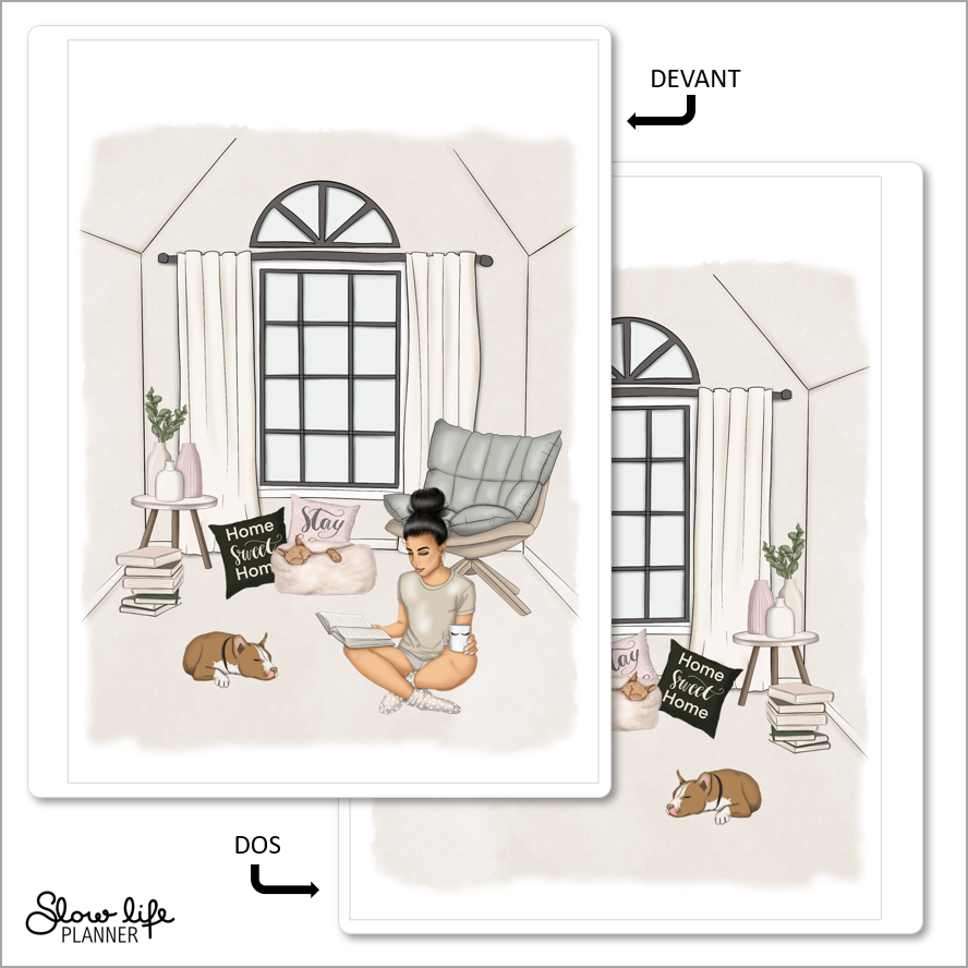 Set de 2 couvertures interchangeables Cozy