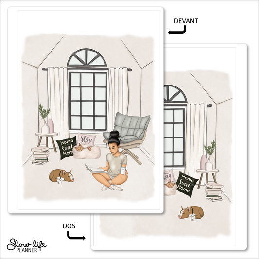 Set de 2 couvertures interchangeables Cozy