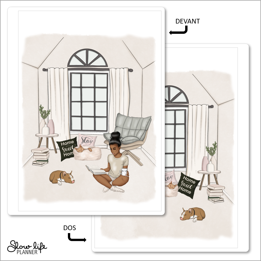 Set de 2 couvertures interchangeables Cozy