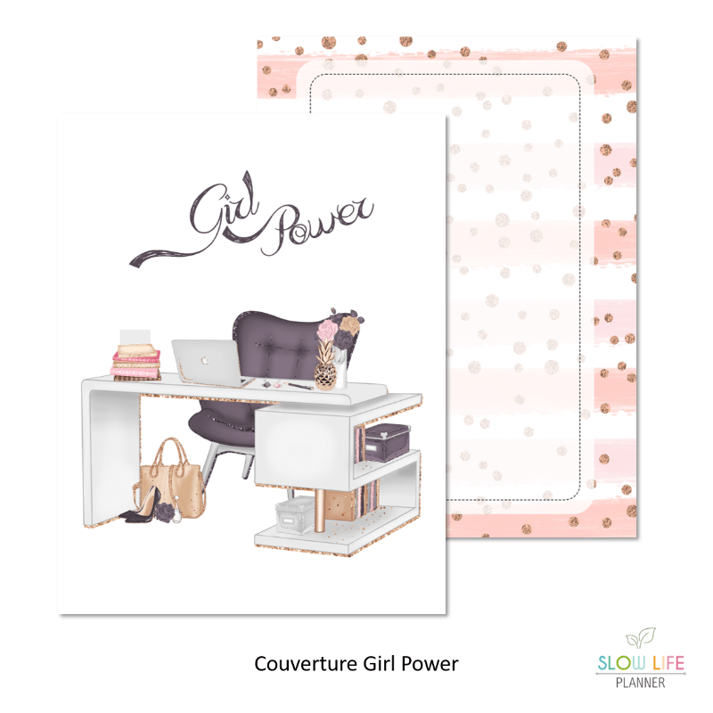 Slow Life Planner Couverture interchangeable Girl Power