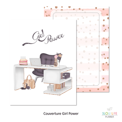 Slow Life Planner Couverture interchangeable Girl Power