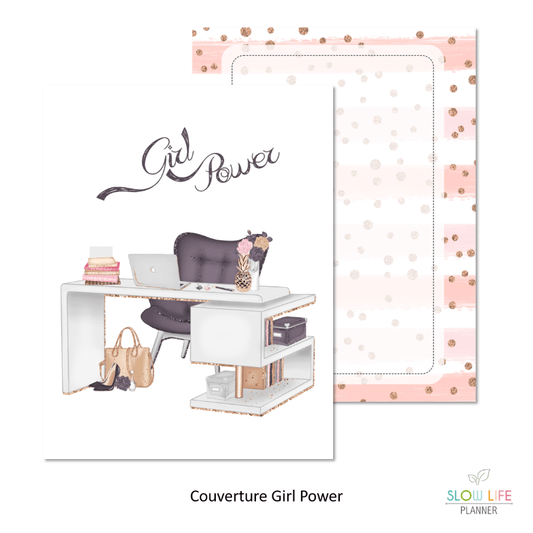 Slow Life Planner Couverture interchangeable Girl Power
