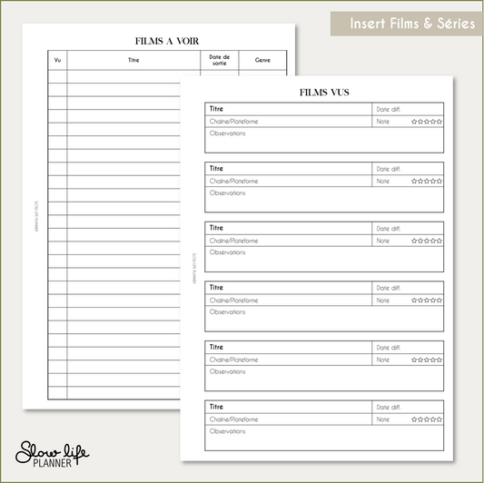 Insert Films & séries