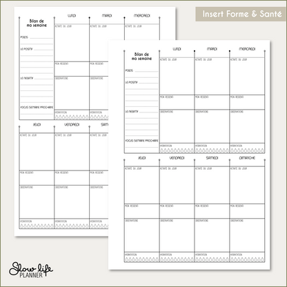 Annexe Forme & Santé