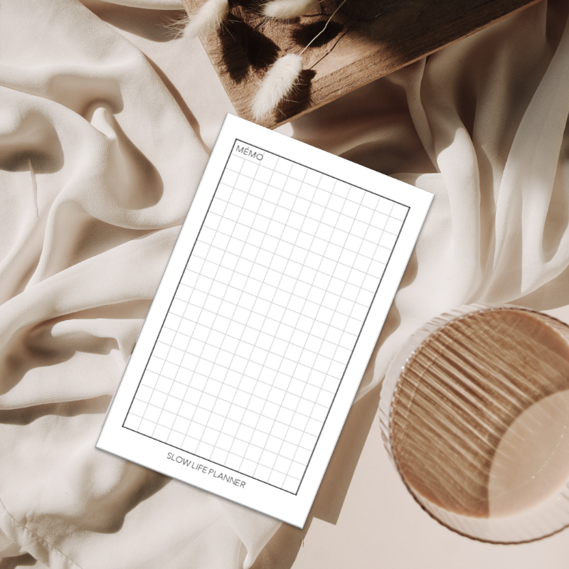 Mini bloc note de bureau mémo